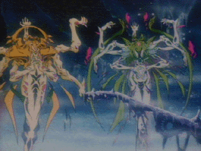 Zomd y Goram, dos de los Protodeviln más poderosos.